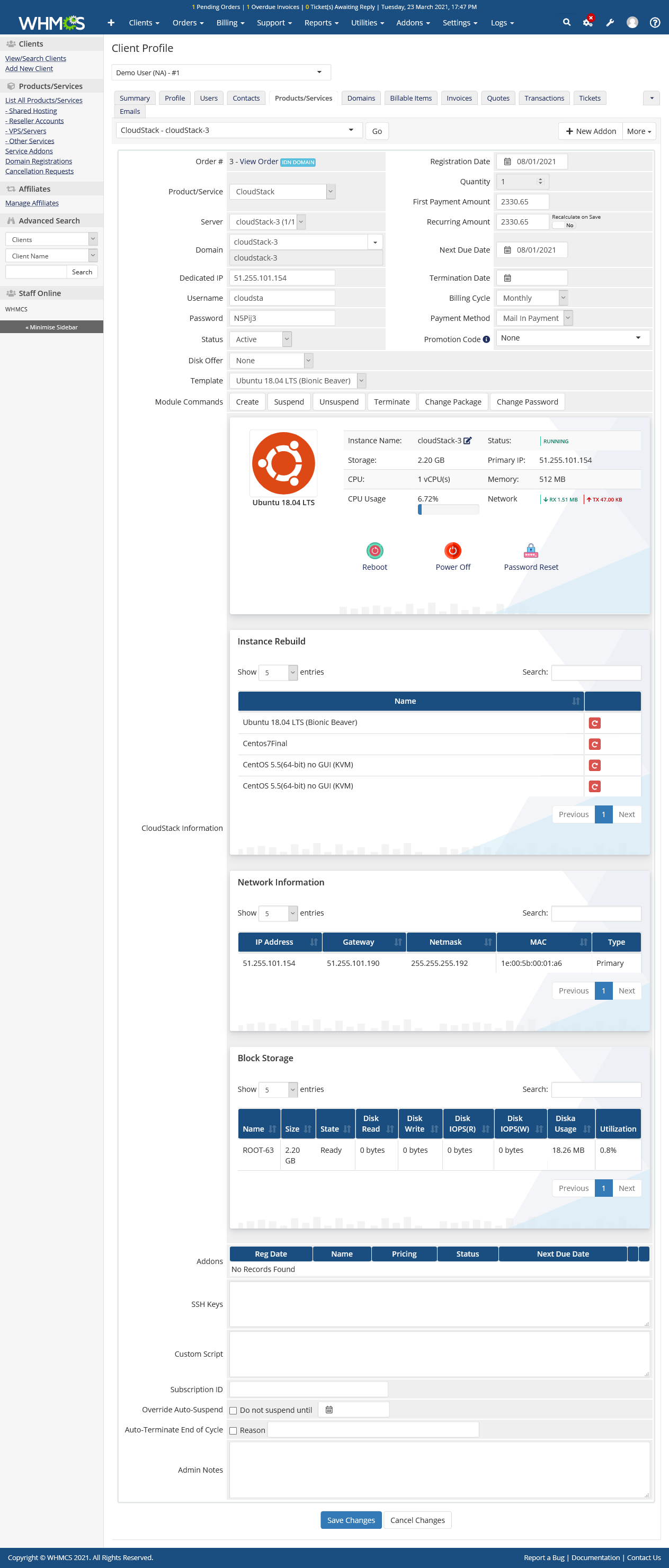 Apache CloudStack Automation