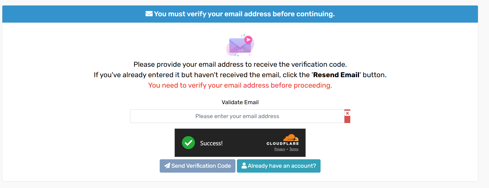 Email Verification Extended Module for WHMCS