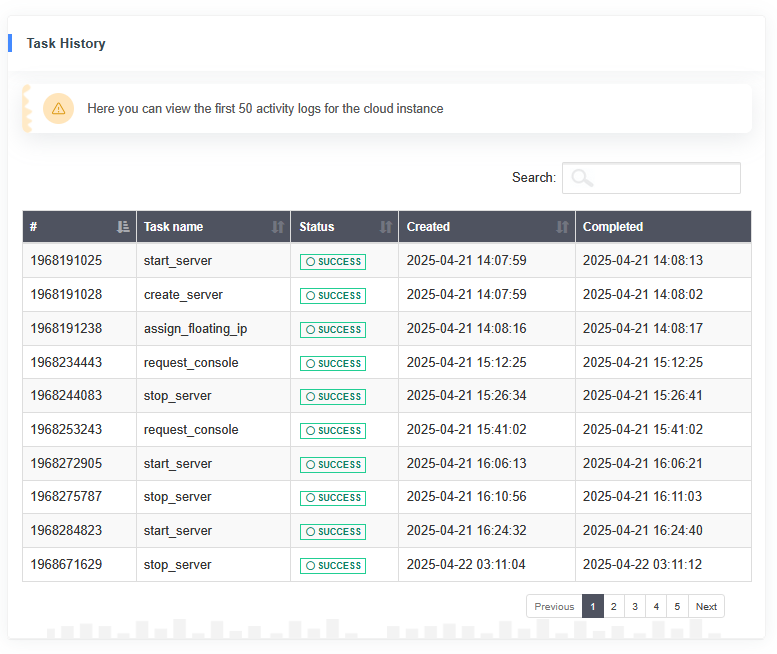 Hetzner Cloud Automation WHMCS Module