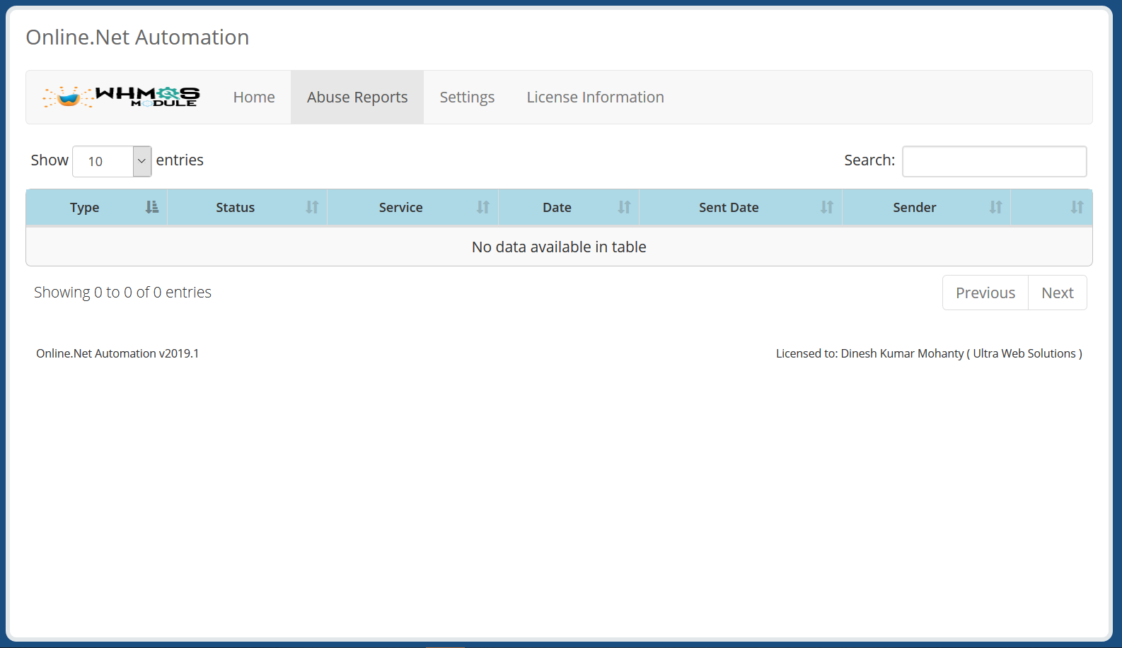 Scaleway (Online.net) Automation WHMCS Module