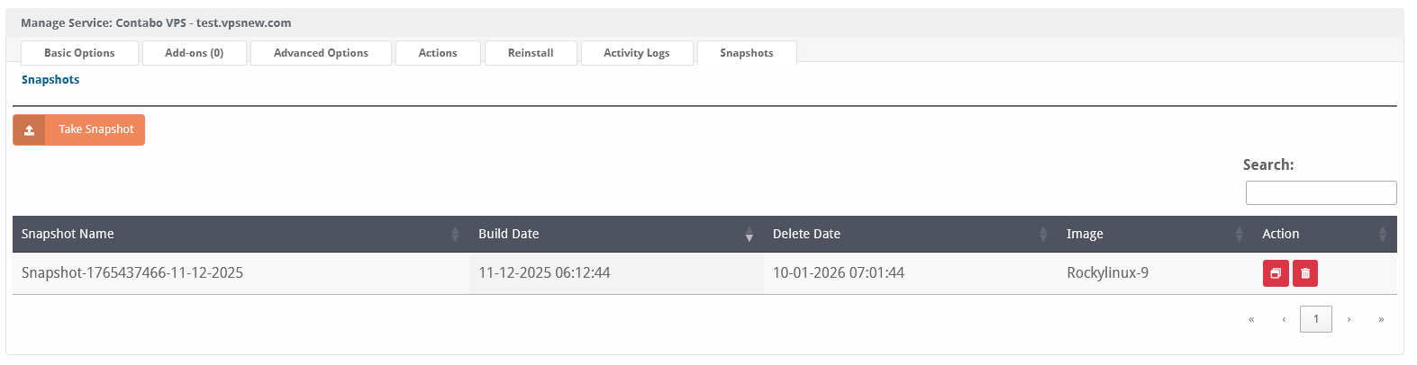 Contabo VPS Blesta Module