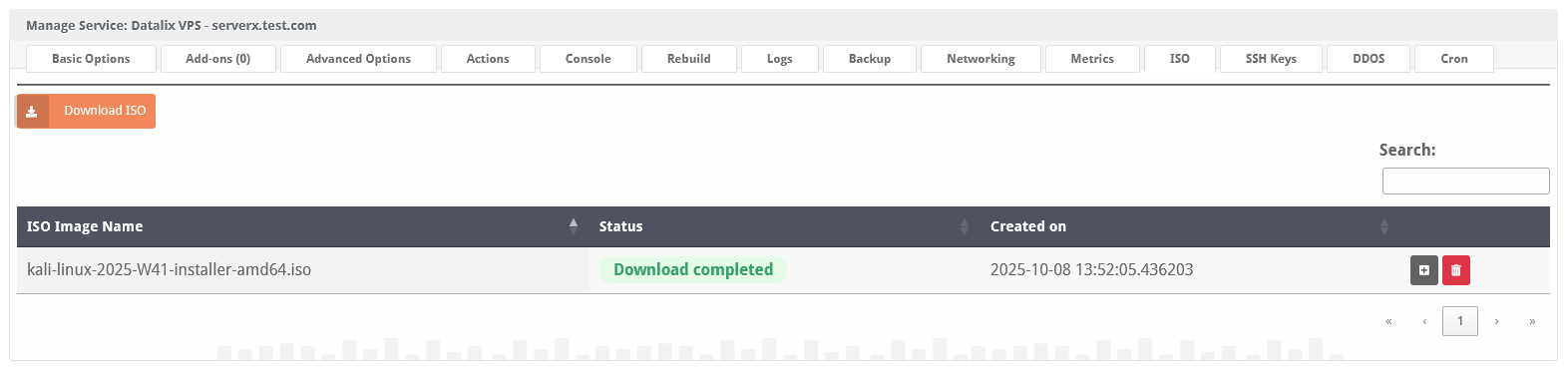 Datalix Cloud Automation Blesta Module
