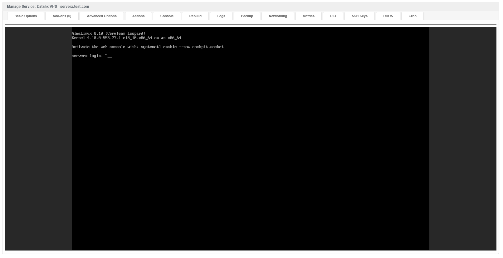 Datalix.de Automation Blesta Module