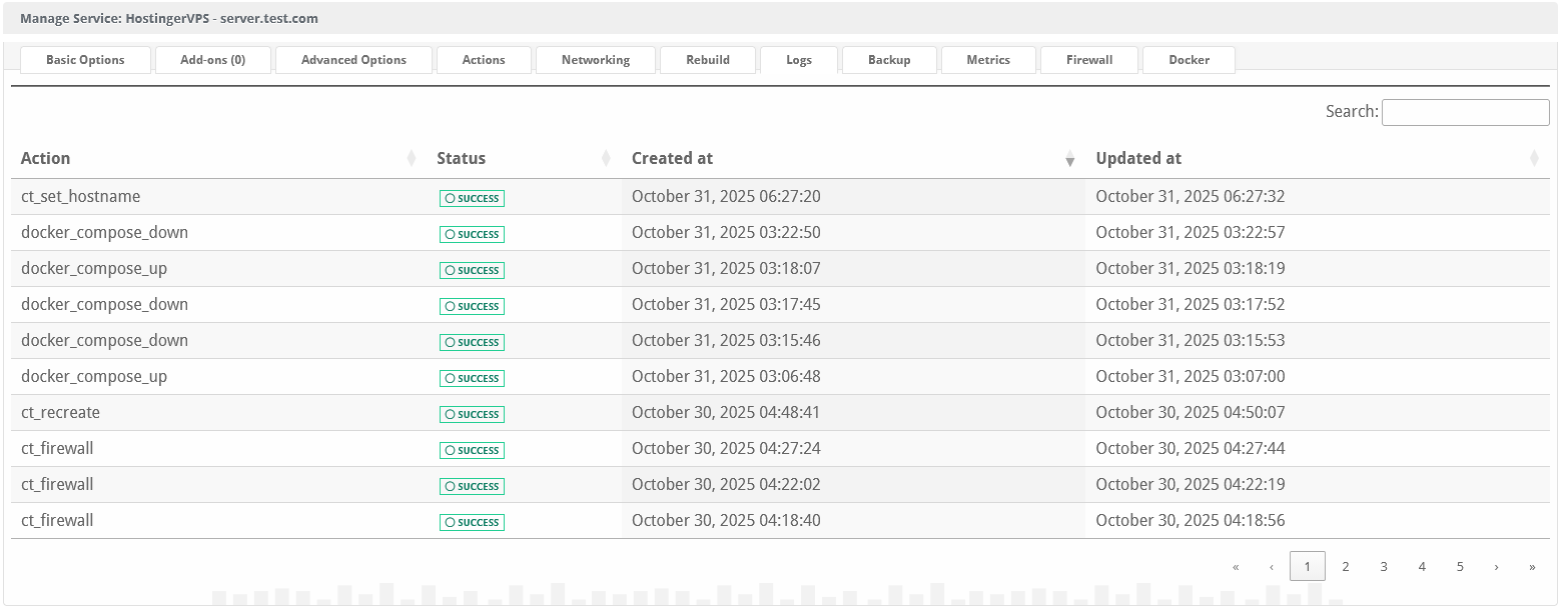 Hostinger Automation Blesta Module