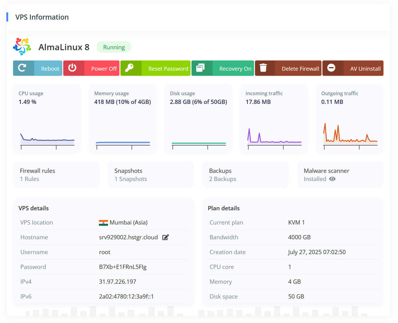 Hostinger Module