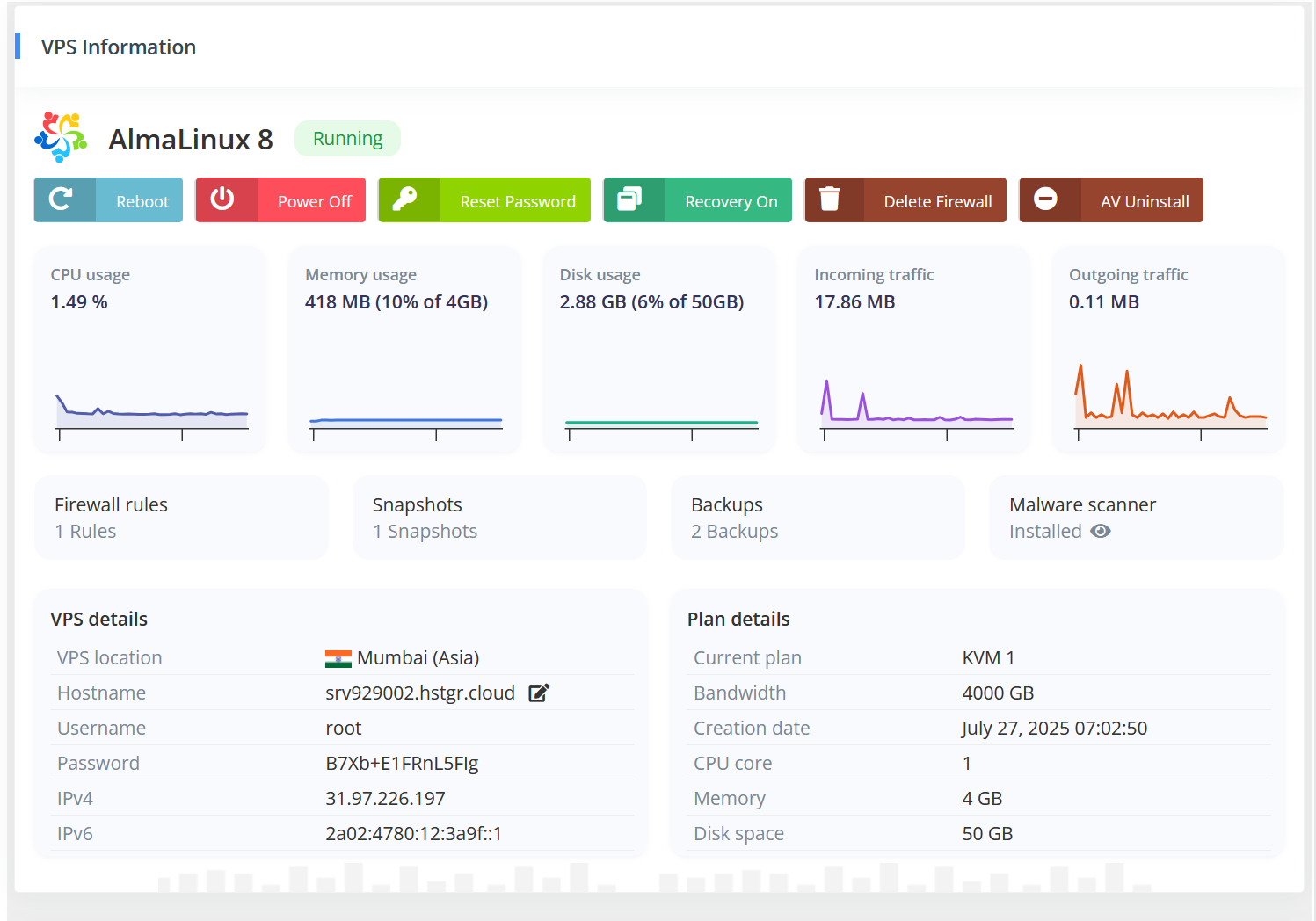 Hostinger Cloud Automation WHMCS Module