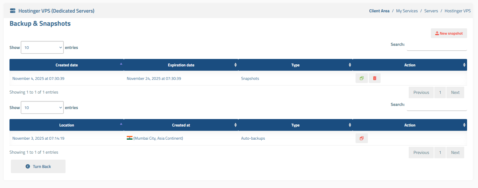 Hostinger Automation WISECP Module