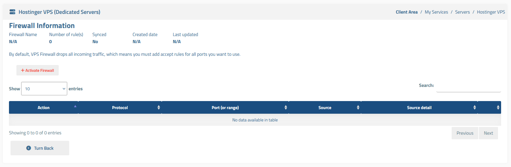 Hostinger Cloud Automation WISECP Module