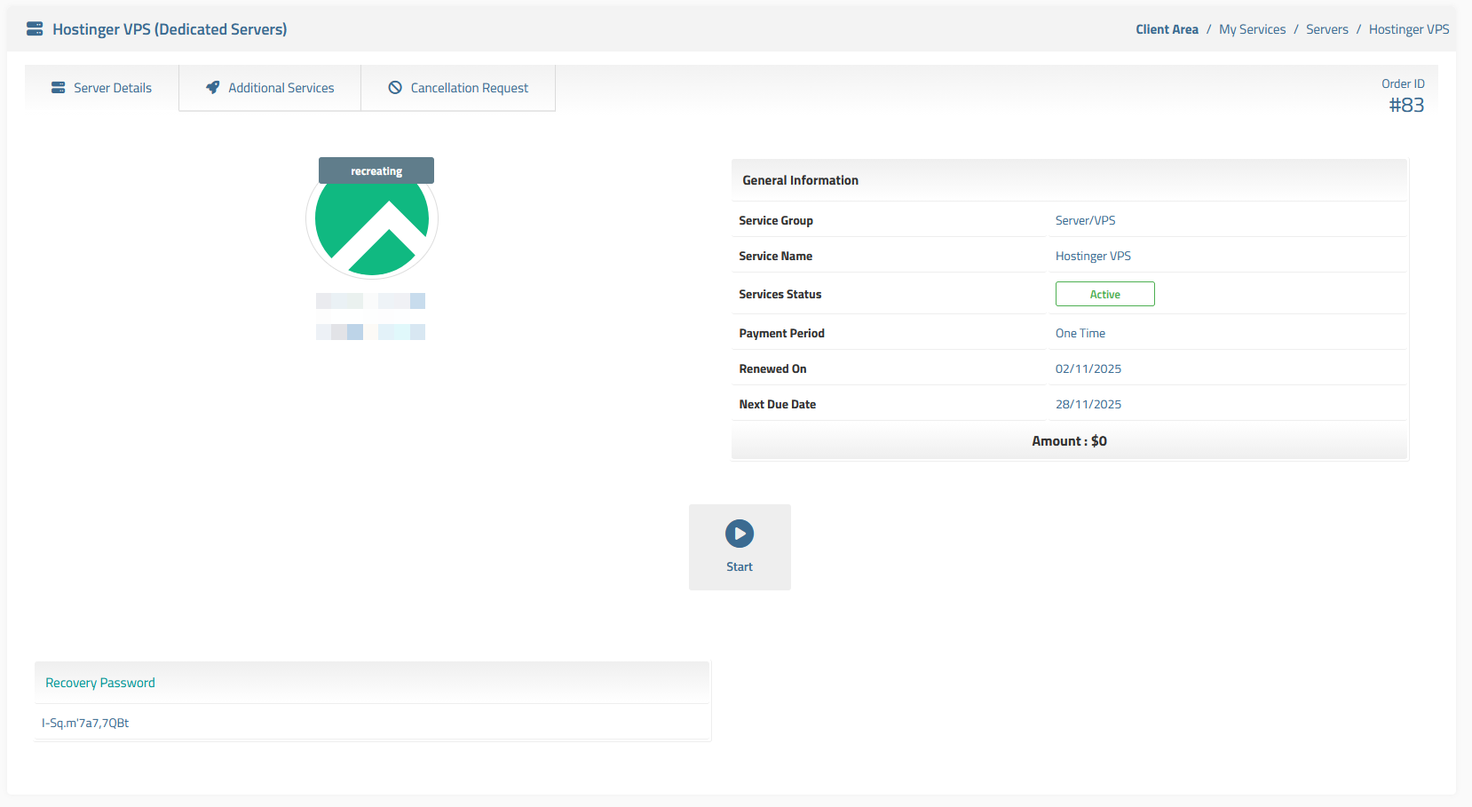 Hostinger Automation WISECP Module