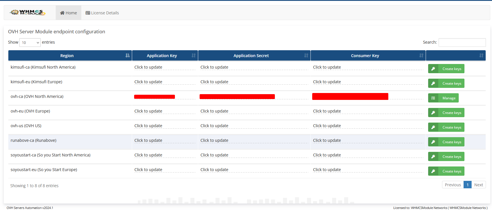 Module Page