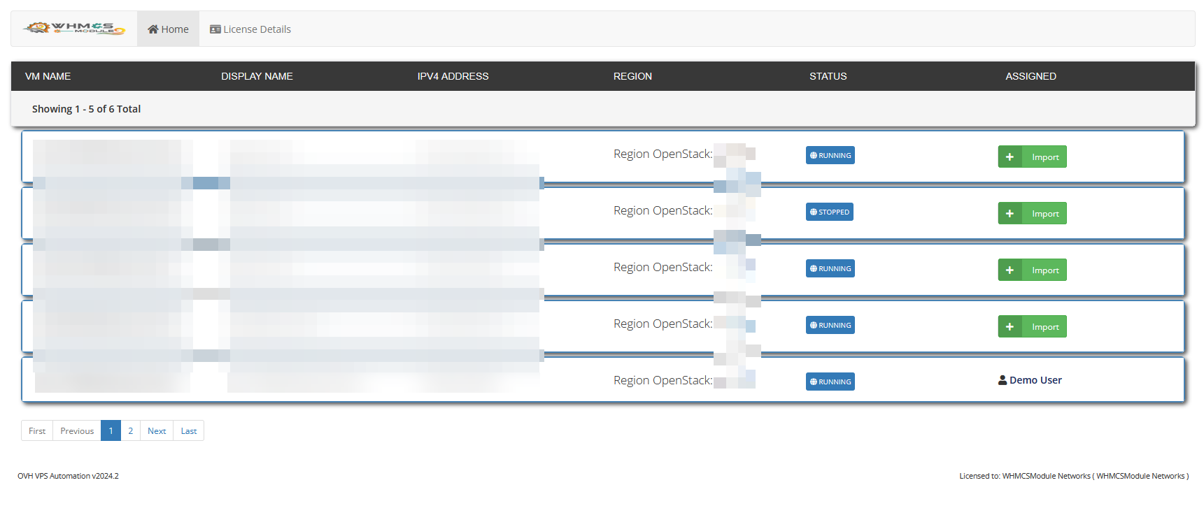 VNC Console