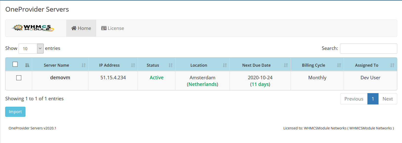 Admin Controls