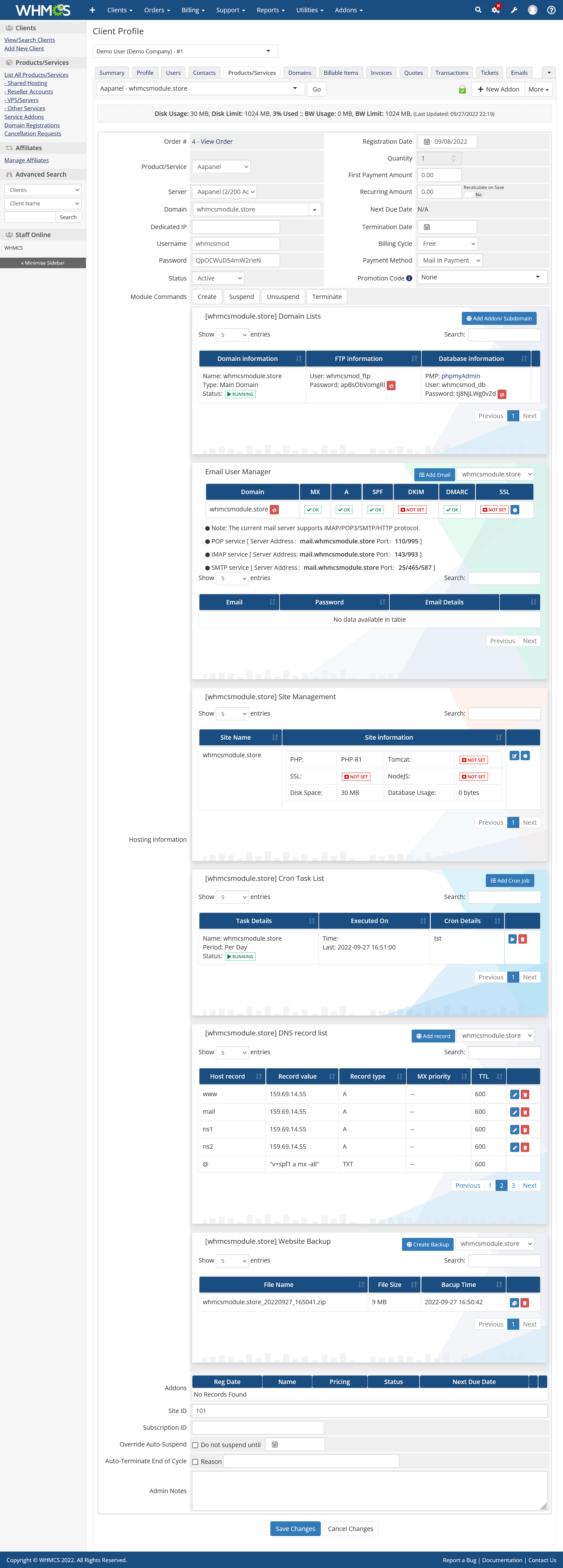 Website Manager