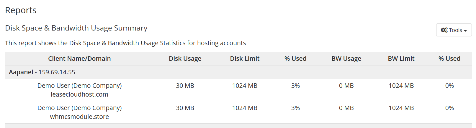 Admin Settings