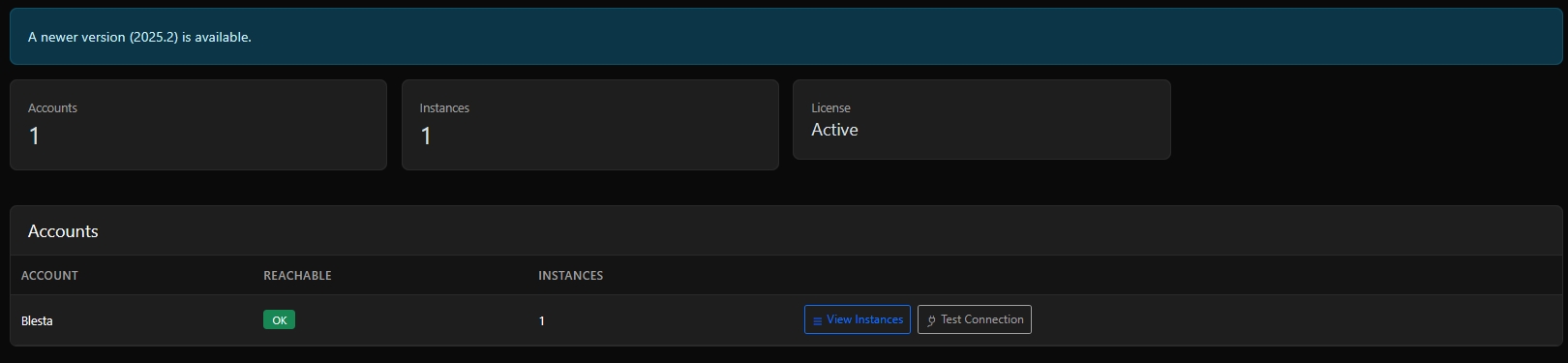 A Newer Version 2025 2 Is Available Accounts