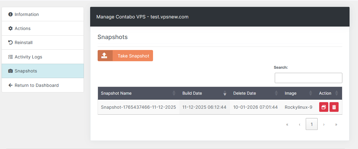 Snapshots