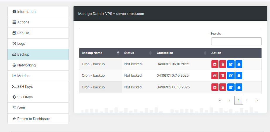 Backups