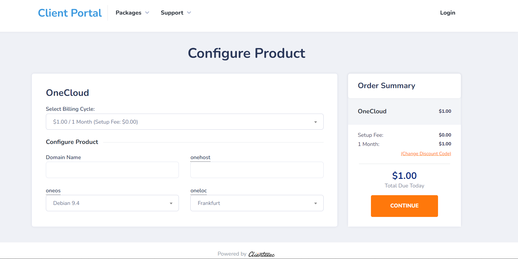 Order Checkout