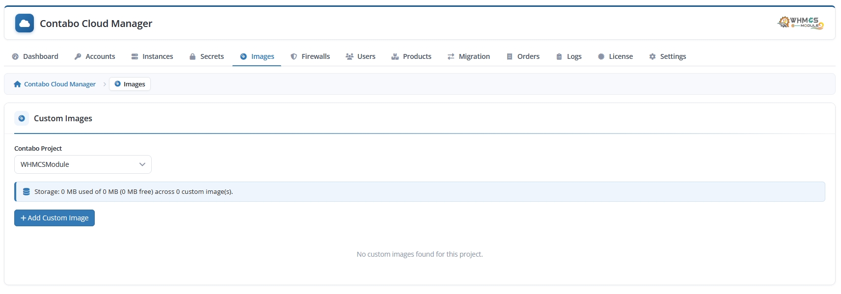 Contabocloudmanager WHMCS 3