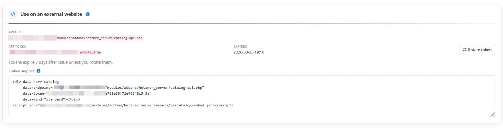 Addon External