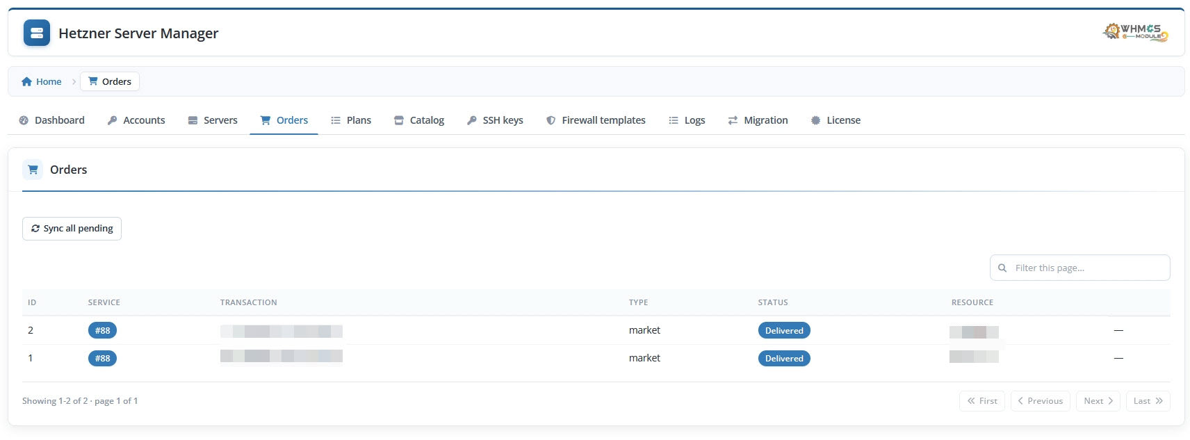 Addon Order Delivered