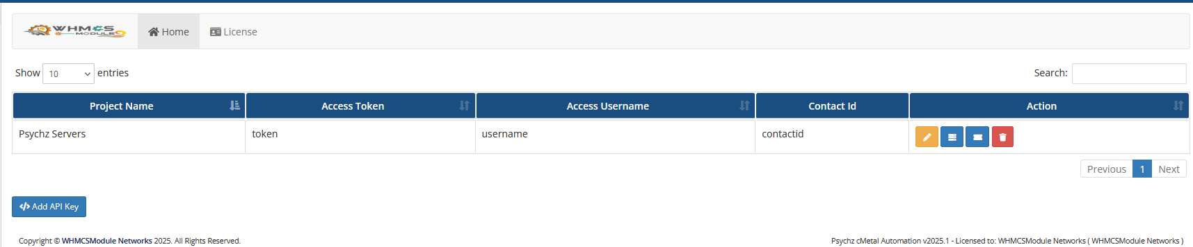 Module Settings