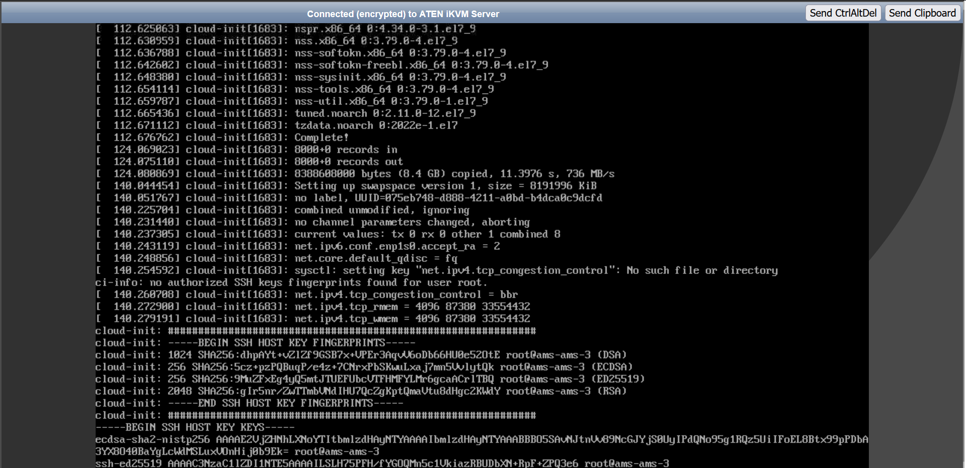 VNC Console