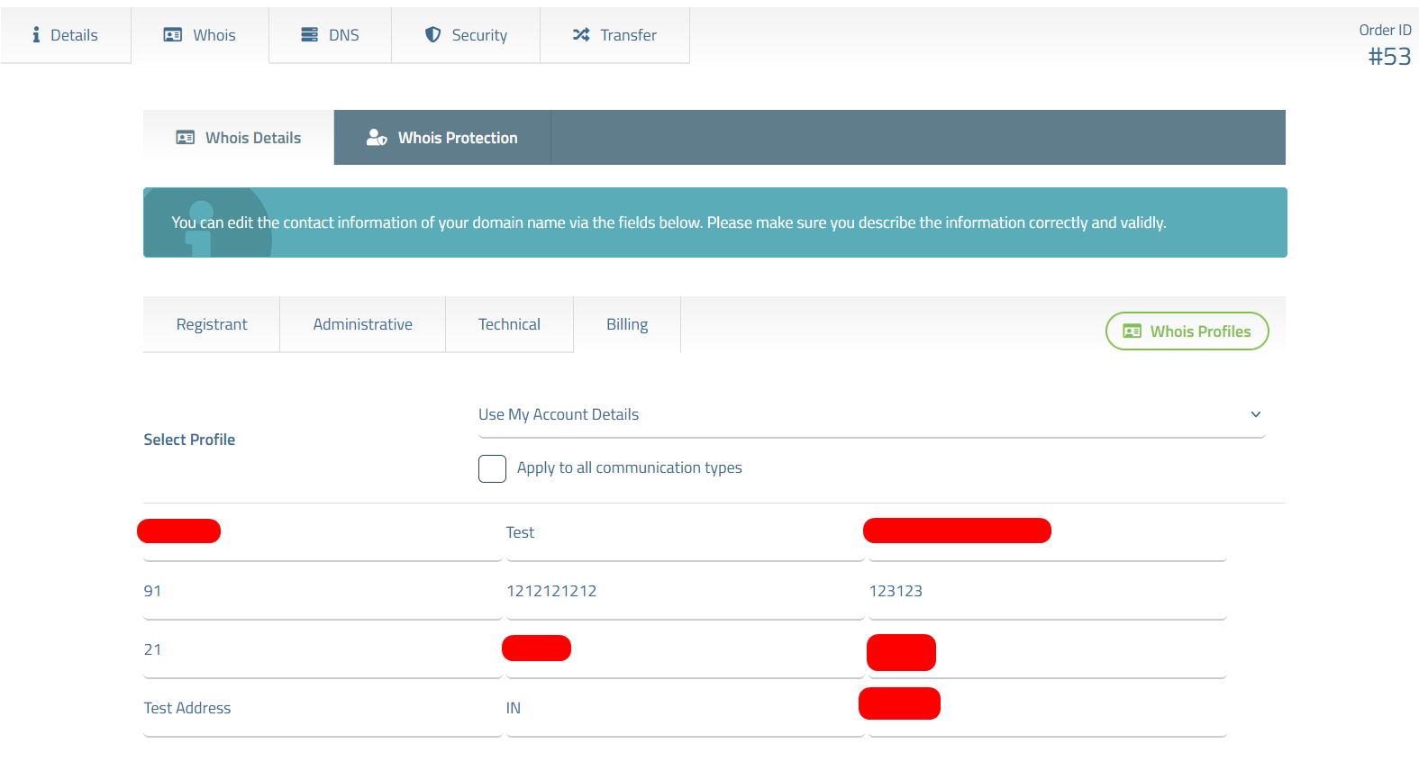 Domain Registration