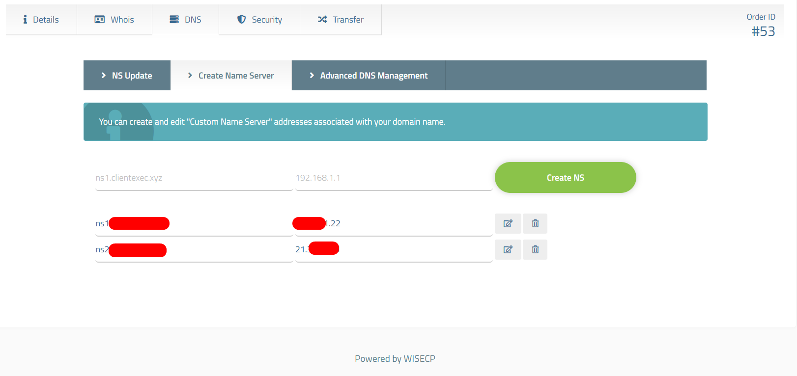 WHOIS Protection