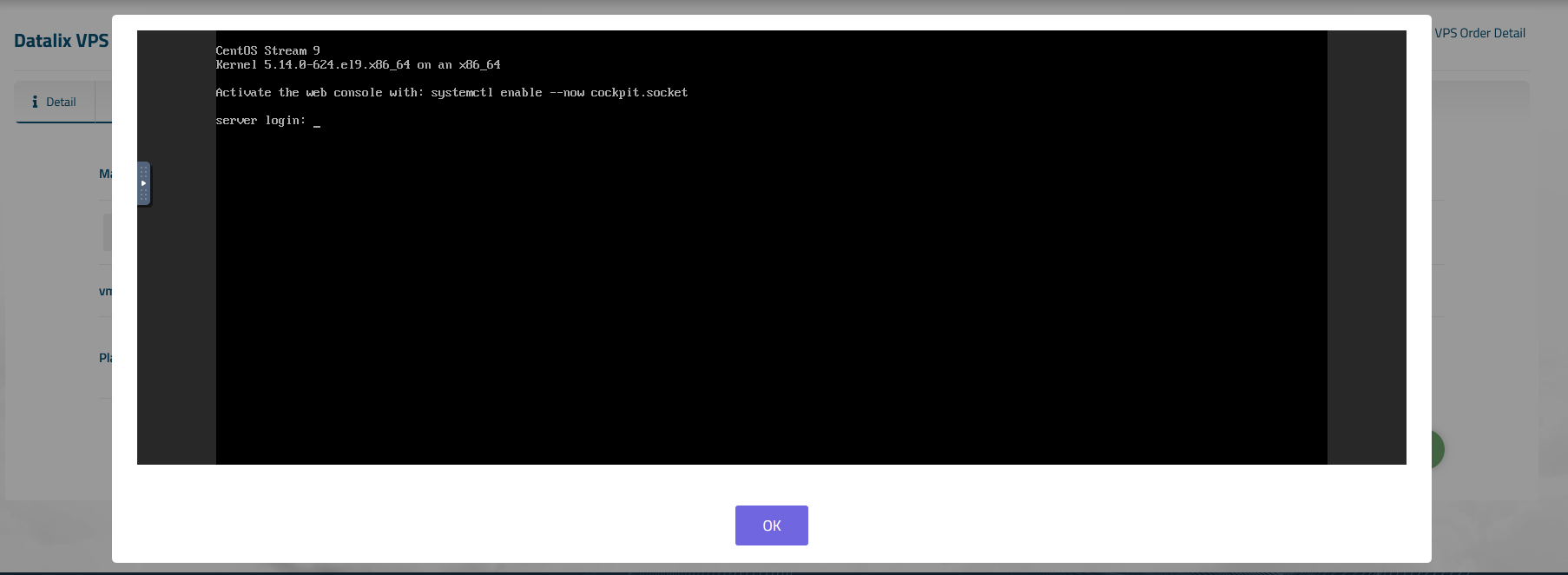 VNC Console