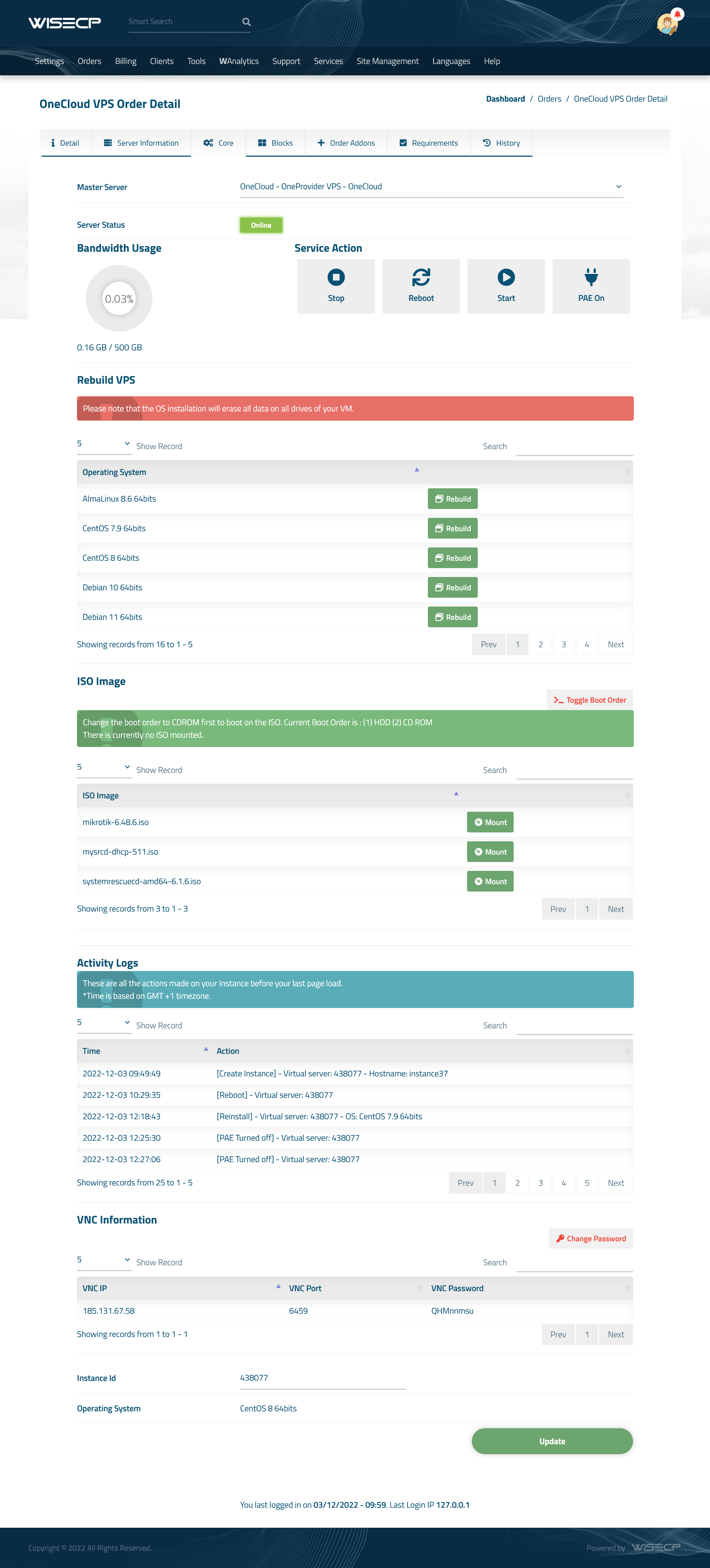 Admin Controls
